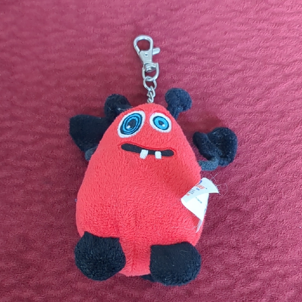 9fifty Red and Black Monster Plush Toy
